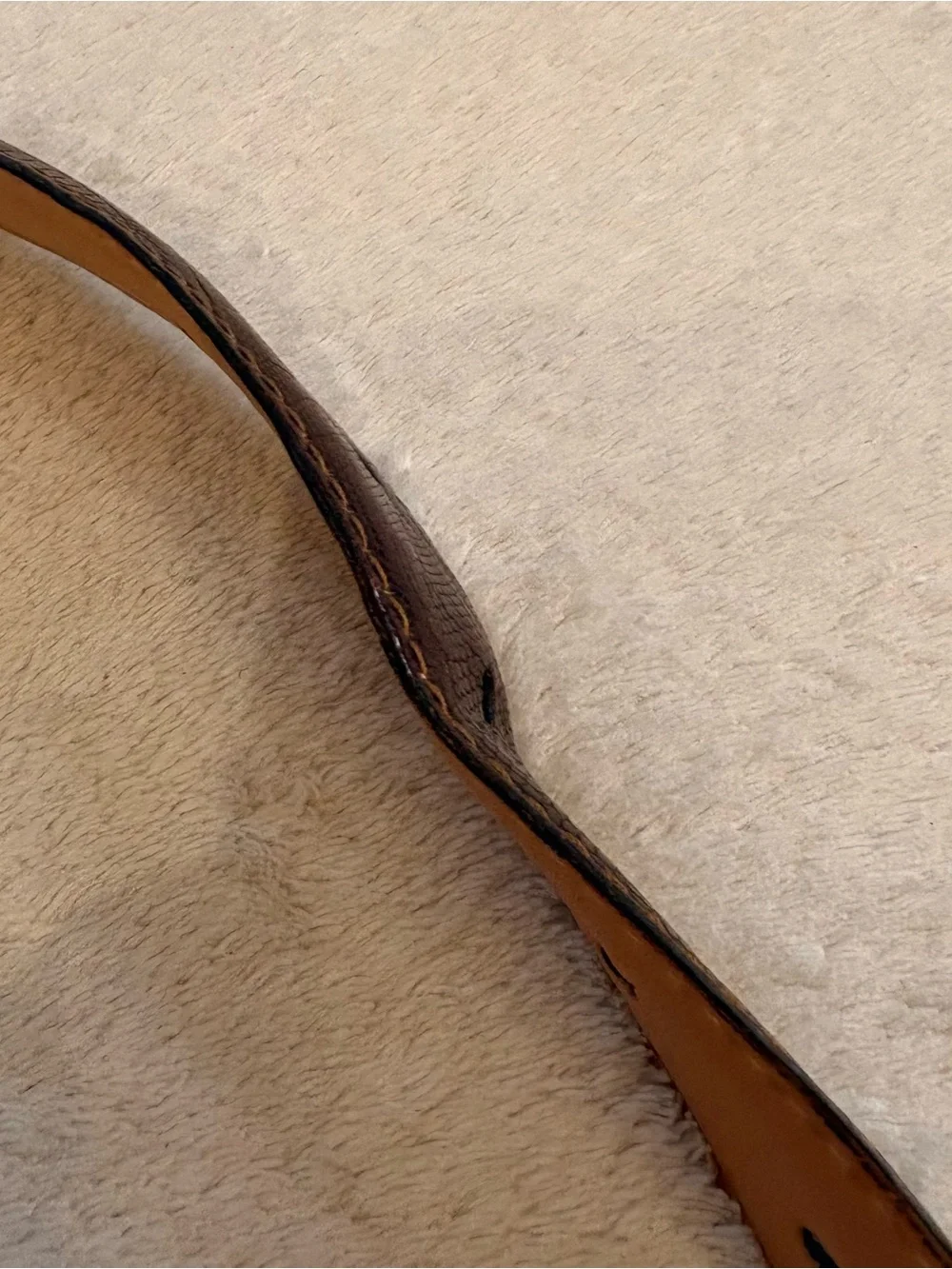 Martin Dingman Brown Lizard Skin Leather Belt Blackened Silver Buckle Sz 40